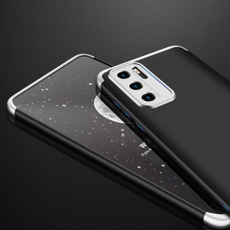 Hoesje Huawei P40 Rood Zwart Afneembare Gkk