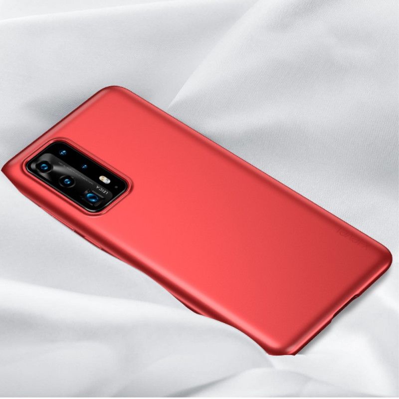 Hoesje Huawei P40 Rood Zwart Beschermersreeks X-Niveau