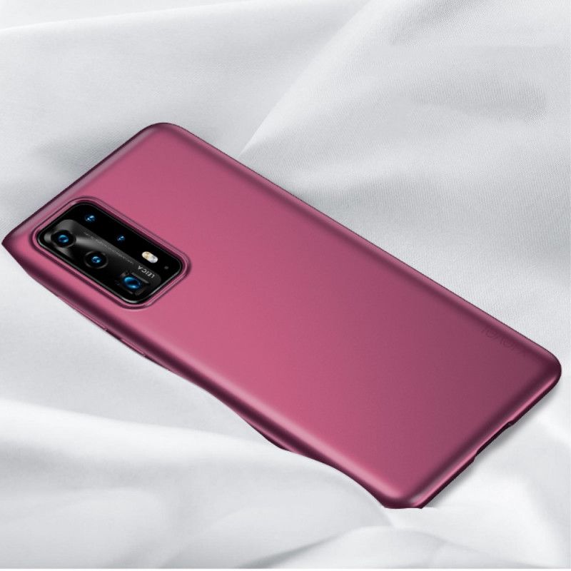 Hoesje Huawei P40 Rood Zwart Beschermersreeks X-Niveau