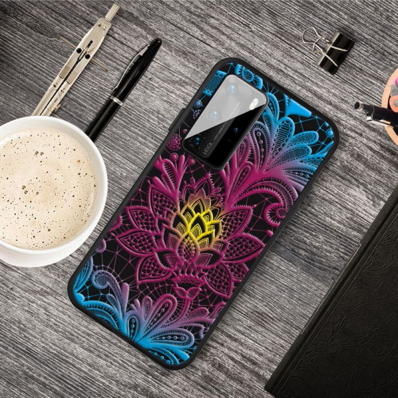 Hoesje voor Huawei P40 Meesterlijke Bloem