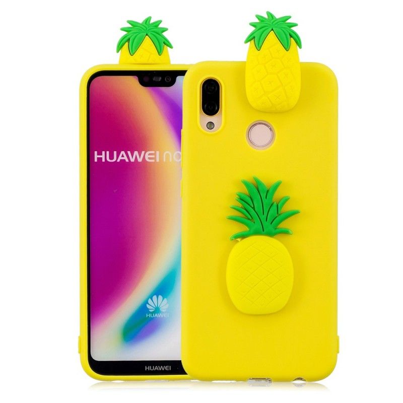 Case Hoesje Huawei P20 Lite Telefoonhoesje 3D Ananas