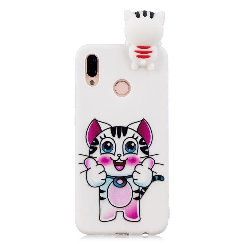 Case Hoesje Huawei P20 Lite Telefoonhoesje 3D Mijn Kat