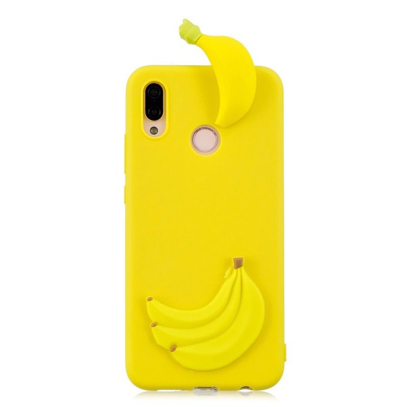 Hoesje Huawei P20 Lite Telefoonhoesje 3D Banaan