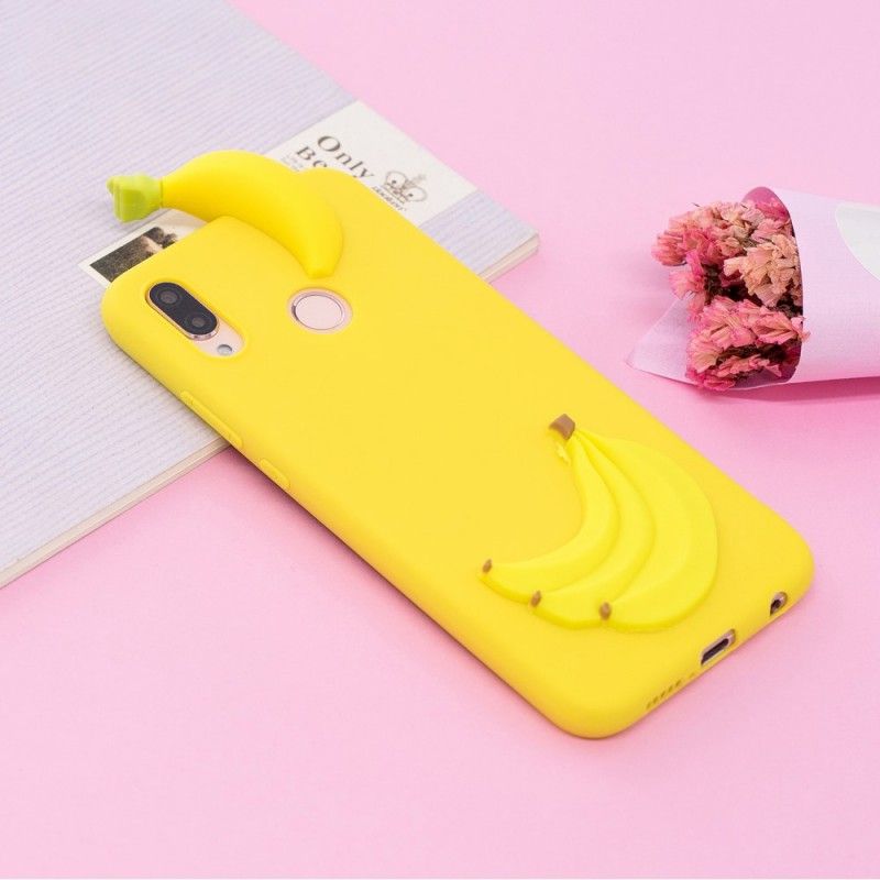 Hoesje Huawei P20 Lite Telefoonhoesje 3D Banaan