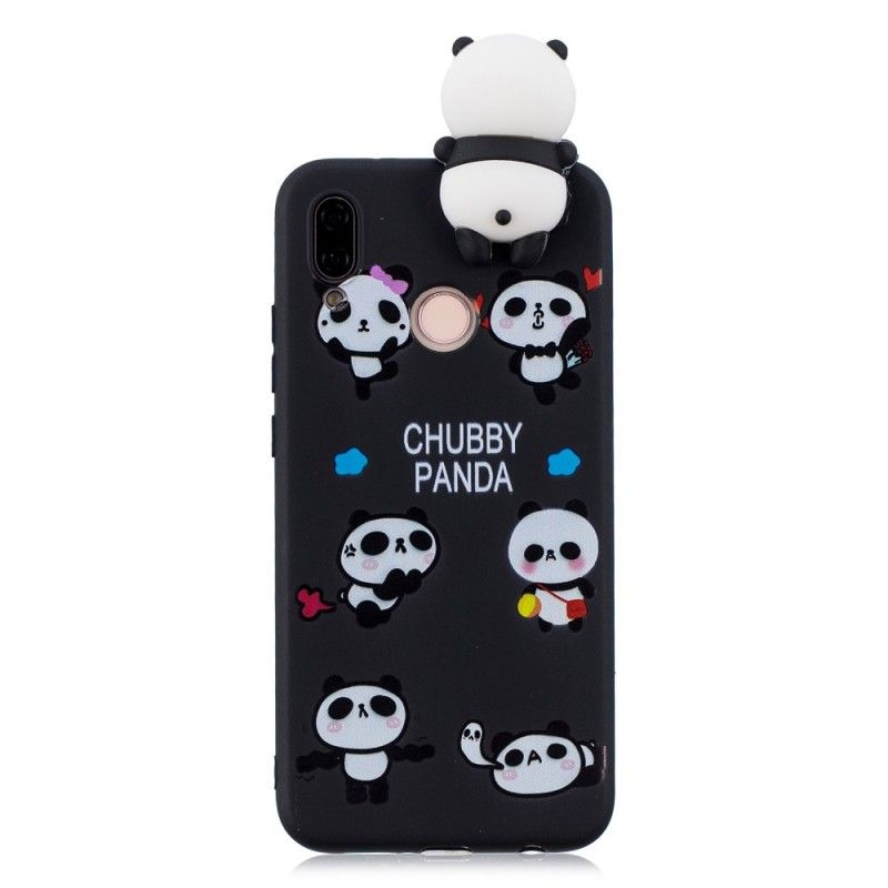 Hoesje Huawei P20 Lite Telefoonhoesje 3D Chuba Panda