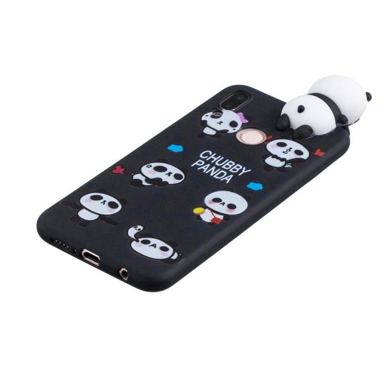 Hoesje Huawei P20 Lite Telefoonhoesje 3D Chuba Panda