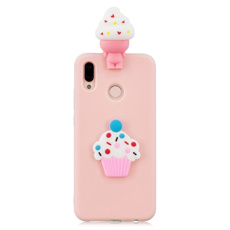 Hoesje Huawei P20 Lite Telefoonhoesje 3D Cup Cake