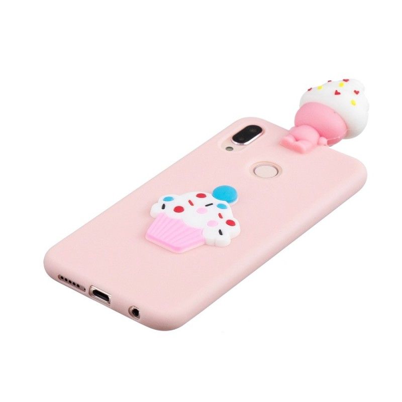 Hoesje Huawei P20 Lite Telefoonhoesje 3D Cup Cake