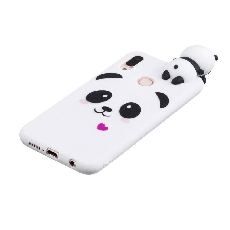 Hoesje Huawei P20 Lite Telefoonhoesje Leuke 3D Panda