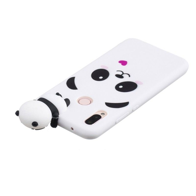 Hoesje Huawei P20 Lite Telefoonhoesje Leuke 3D Panda