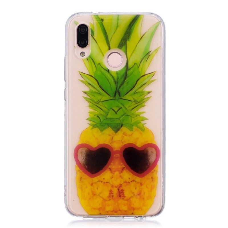 Hoesje Huawei P20 Lite Telefoonhoesje Transparante Incognito Ananas