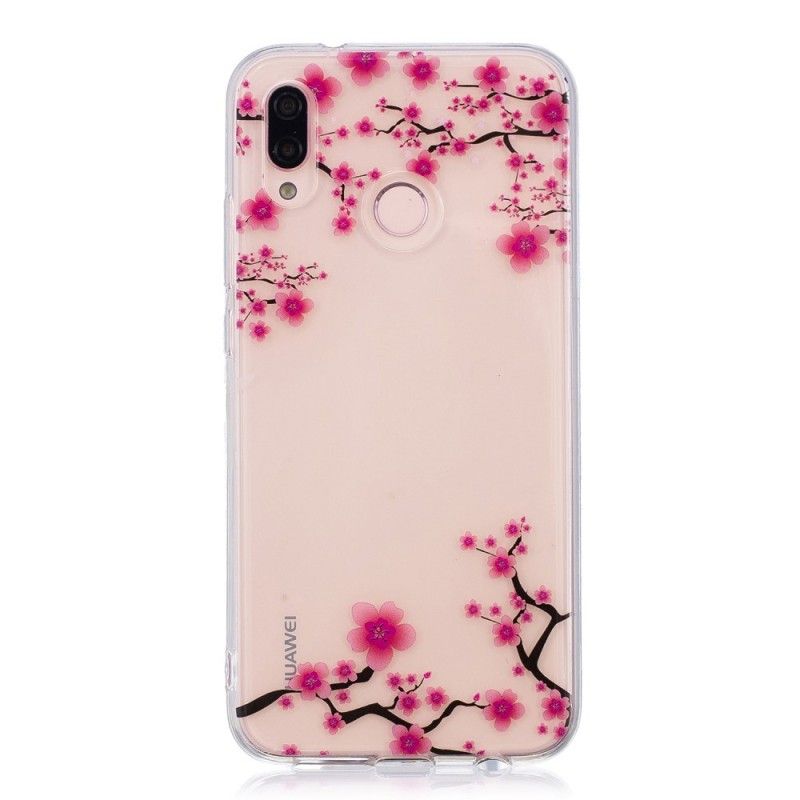 Hoesje Huawei P20 Lite Transparant Bloeiende Boom