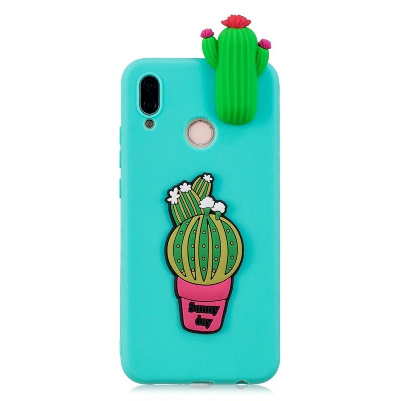 Hoesje voor Huawei P20 Lite 3D Cactusgekte