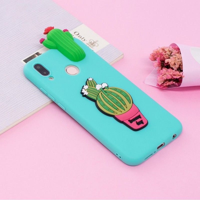 Hoesje voor Huawei P20 Lite 3D Cactusgekte