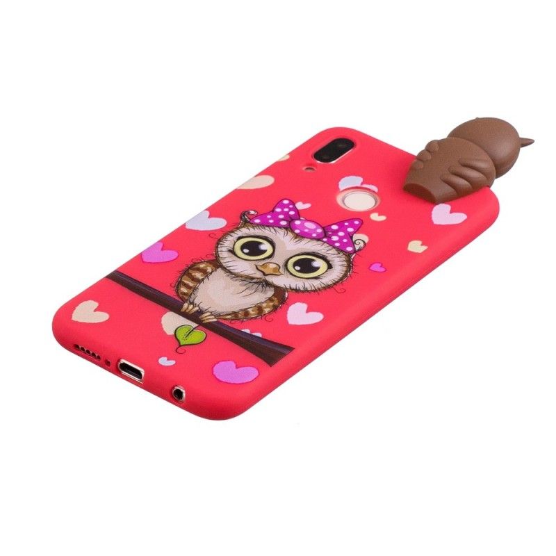 Hoesje voor Huawei P20 Lite 3D Juffrouw Uil