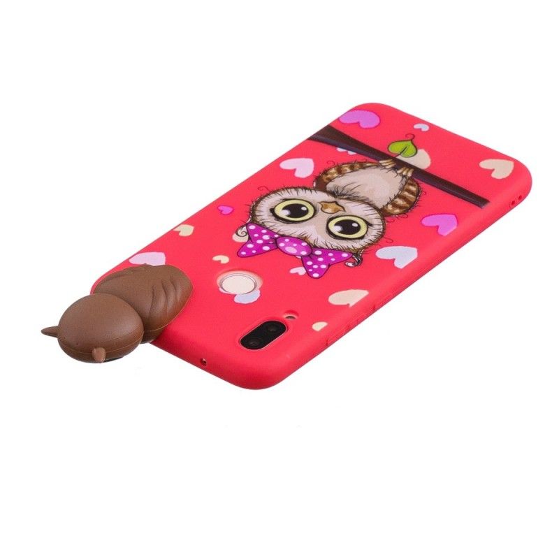 Hoesje voor Huawei P20 Lite 3D Juffrouw Uil