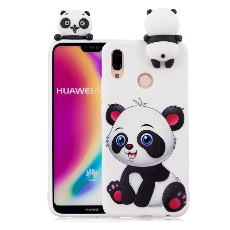 Hoesje voor Huawei P20 Lite 3D Schattige Panda