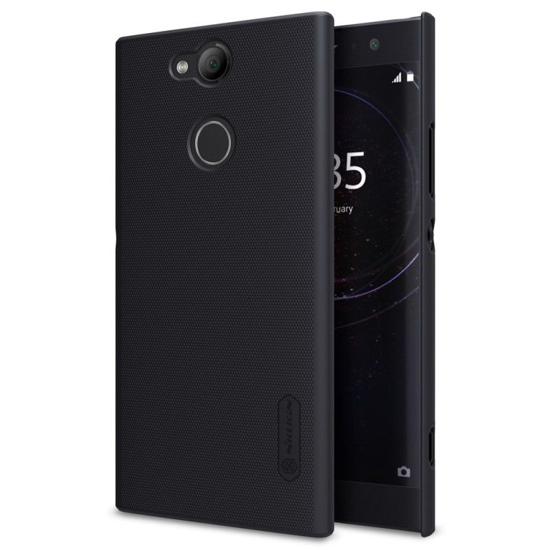 Case Hoesje Sony Xperia XA2 Wit Telefoonhoesje Stijve Frosted Nillkin