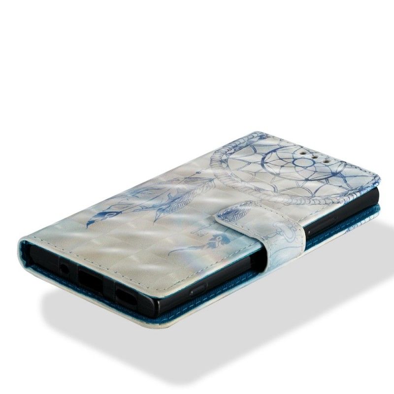 Leren Hoesje Sony Xperia XA2 Telefoonhoesje 3D-Aquarel Dromenvanger