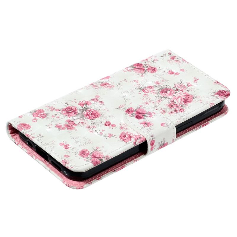 Folio-hoesje Samsung Galaxy S24 Ultra 5g Telefoonhoesje Lierty Bloemen Met Riem