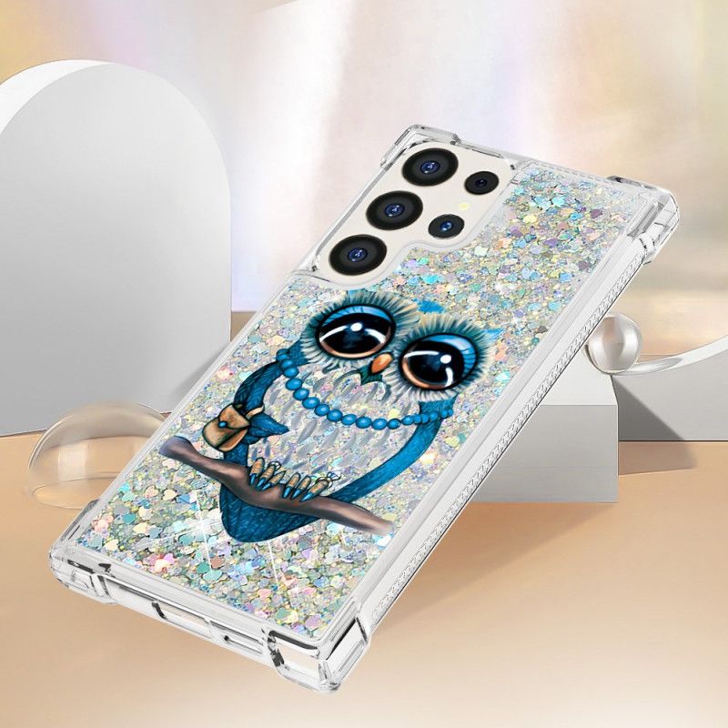 Hoesje Samsung Galaxy S24 Ultra 5g Uilglitter