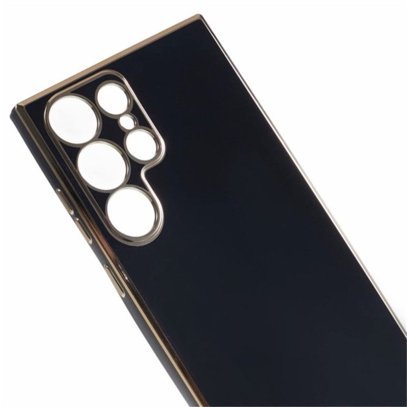 Hoesje Voor Samsung Galaxy S24 Ultra 5g Leerstijl