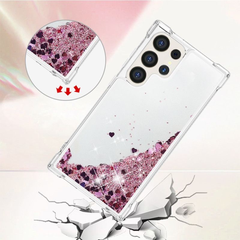 Hoesje Voor Samsung Galaxy S24 Ultra 5g Sprankelende Glitters