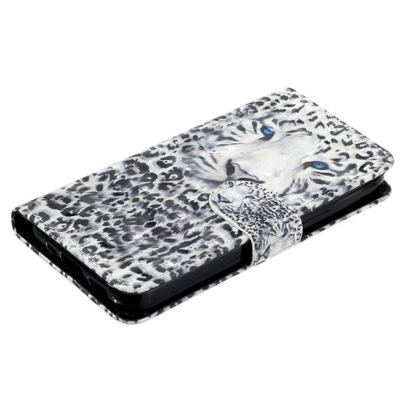 Leren Hoesje Samsung Galaxy S24 Ultra 5g Luipaardband