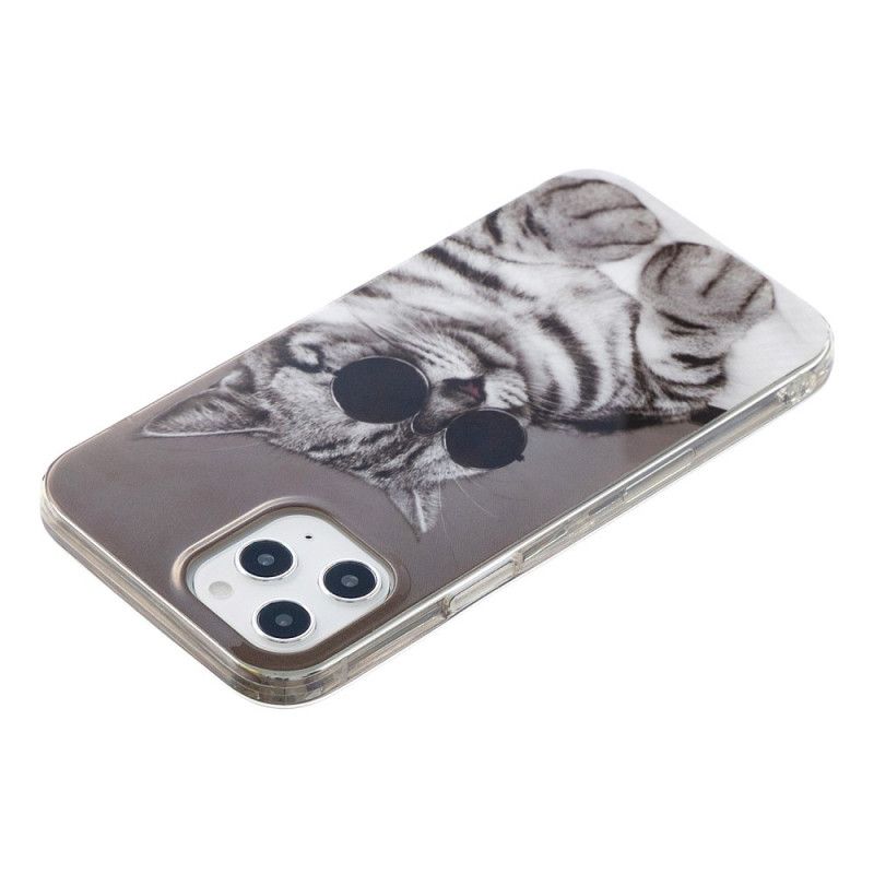 Case Hoesje iPhone 12 Pro Max Telefoonhoesje Mijn Incognito Kitten