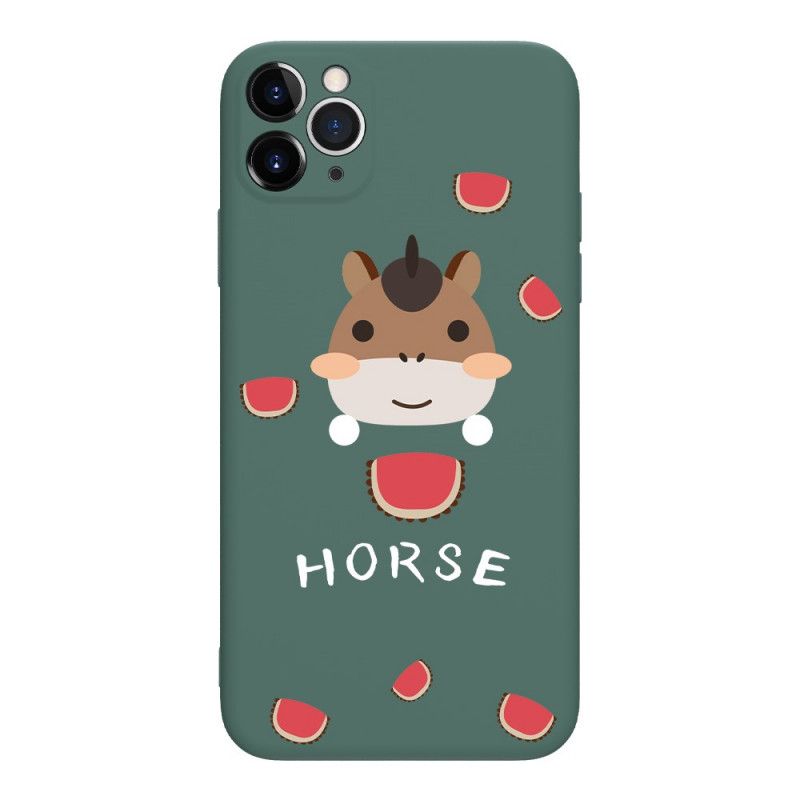 Hoesje iPhone 12 Pro Max Paard / Paard Chinese Dierenriem