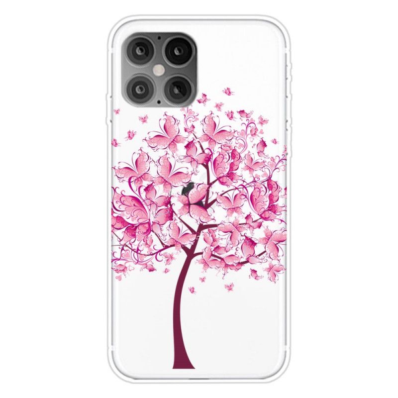 Hoesje iPhone 12 Pro Max Roze Boomtop