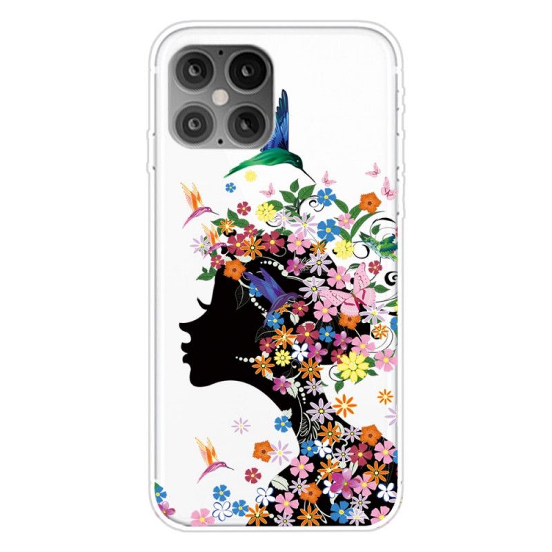 Hoesje voor iPhone 12 Pro Max Mooi Bloemhoofdje