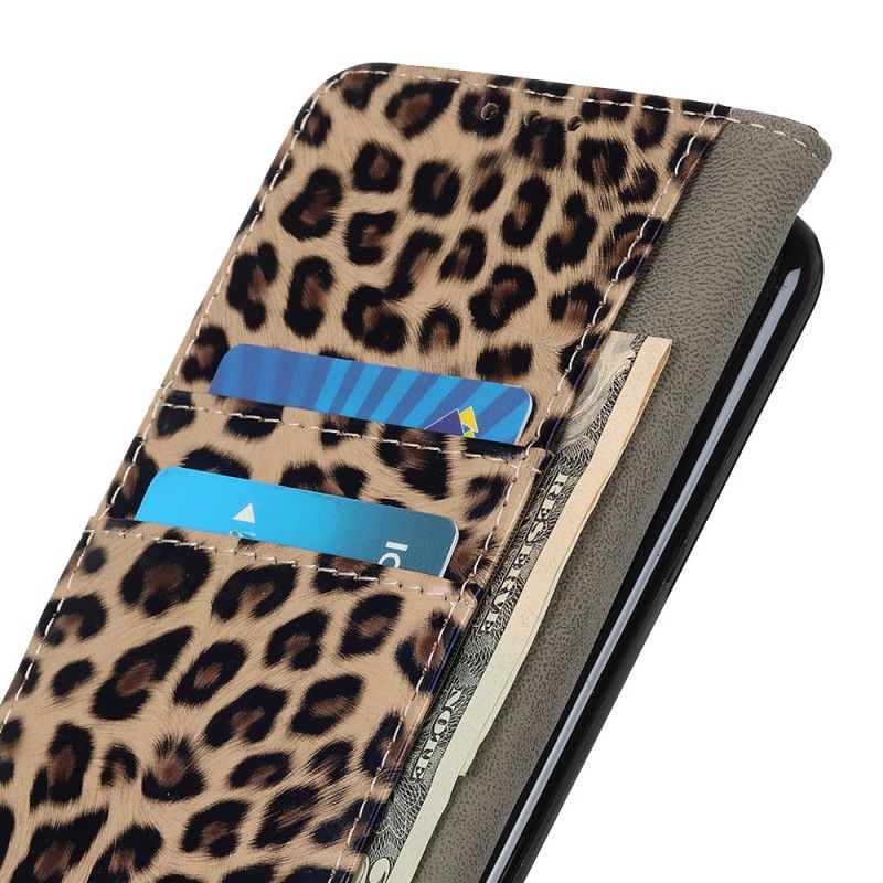 Leren Hoesje iPhone 12 Pro Max Luipaard