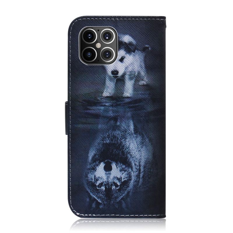 Leren Hoesje voor iPhone 12 Pro Max Ernesto De Wolf