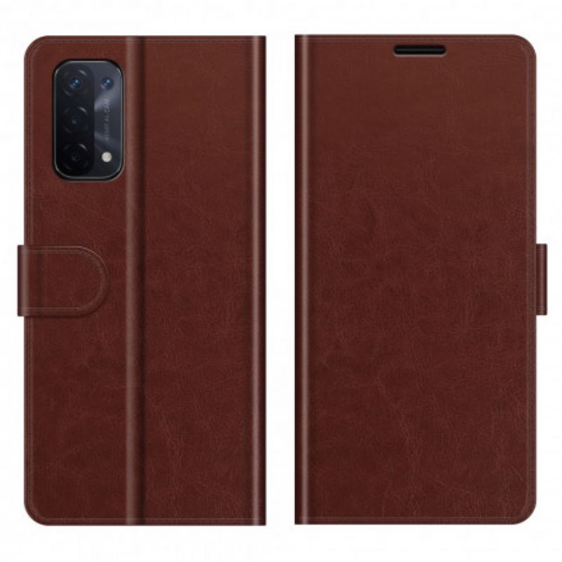 Flip Case Leren Oppo A54 5g / A74 5g Kunstleer Ultra