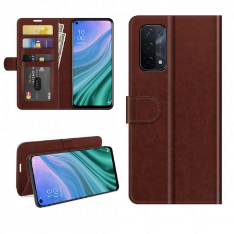 Flip Case Leren Oppo A54 5g / A74 5g Kunstleer Ultra