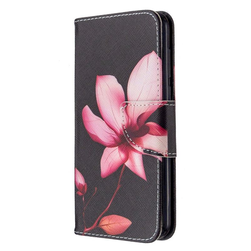 Bescherming Hoesje Huawei Y5p Telefoonhoesje Roze Bloem