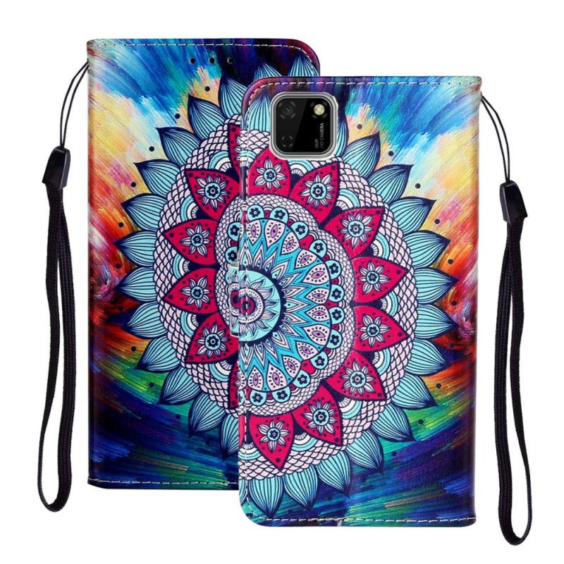 Bescherming Hoesje Huawei Y5p Telefoonhoesje Ultra Kleurrijke Mandala