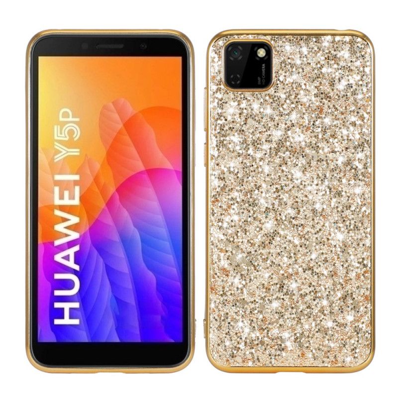 Case Hoesje Huawei Y5p Rood Zwart Telefoonhoesje Ik Ben Glitter