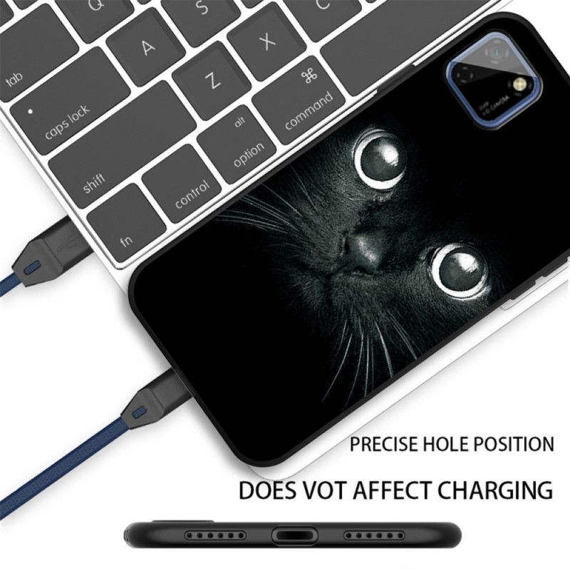 Hoesje Huawei Y5p Telefoonhoesje Kattenogen