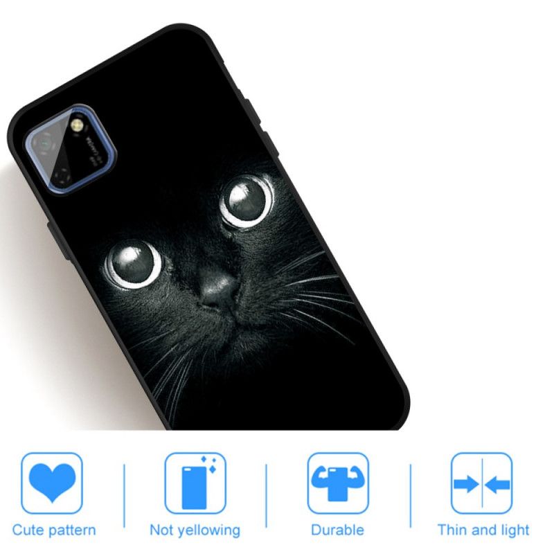 Hoesje Huawei Y5p Telefoonhoesje Kattenogen