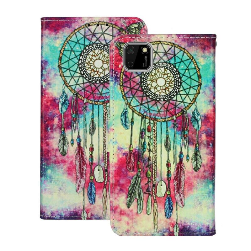 Leren Hoesje Huawei Y5p Betoverde Mandala