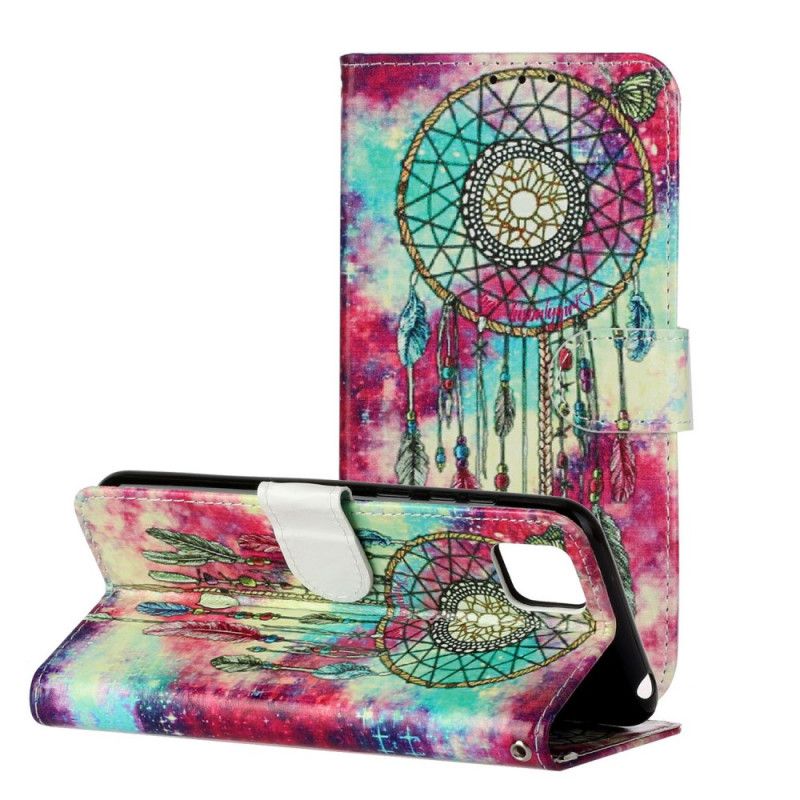 Leren Hoesje Huawei Y5p Betoverde Mandala