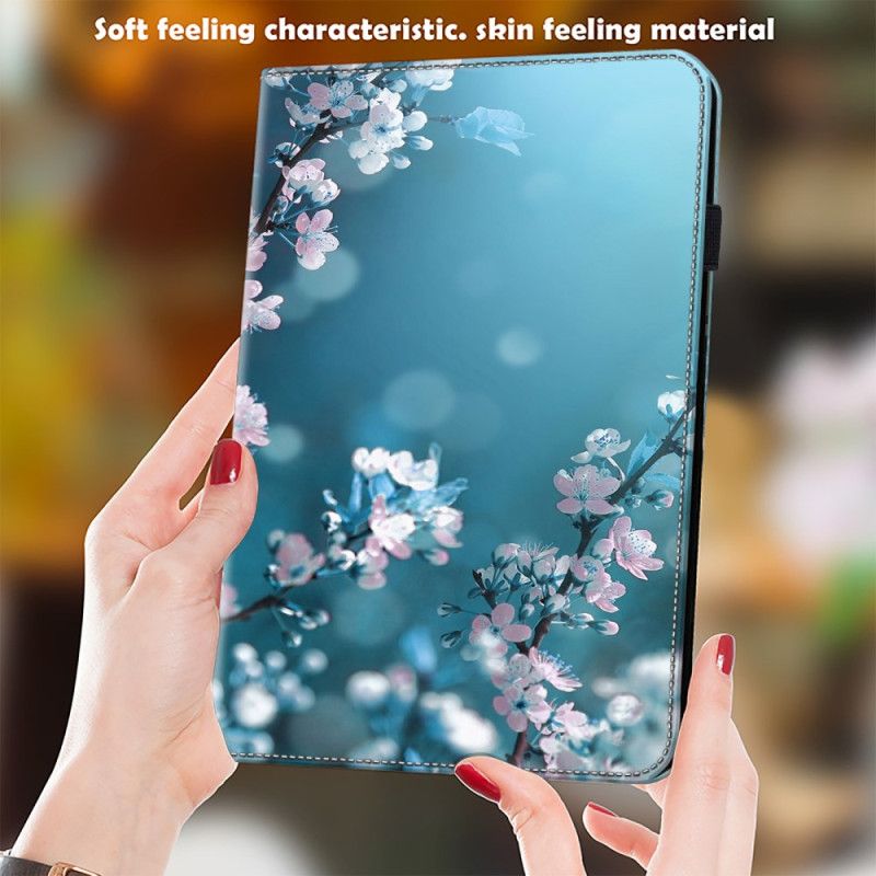 Hoesje Case Samsung Galaxy Tab S9 Fe Telefoonhoesje Pruimenbloesems