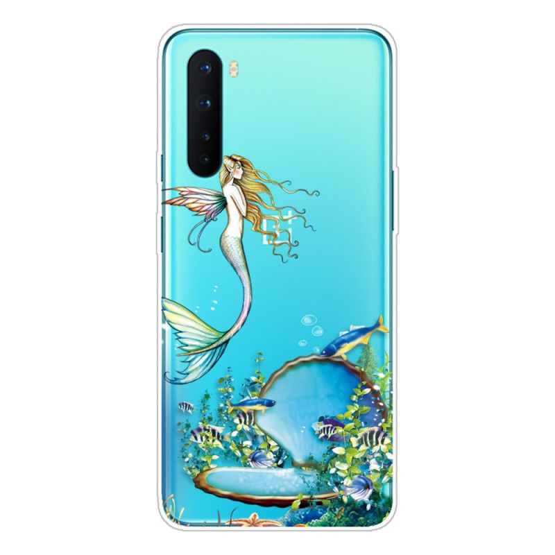 Case Hoesje OnePlus Nord Telefoonhoesje Blauwe Sirene