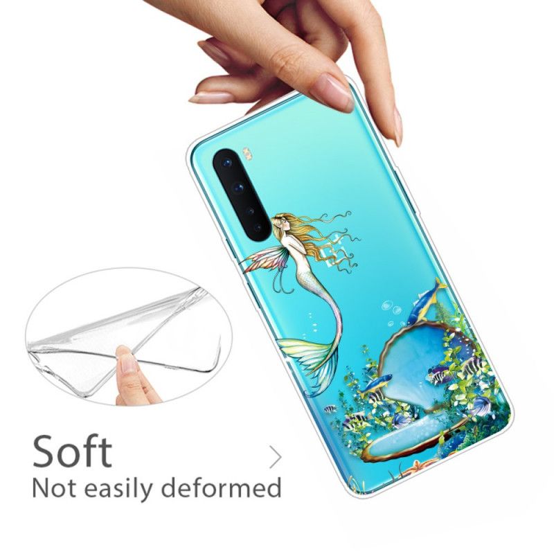 Case Hoesje OnePlus Nord Telefoonhoesje Blauwe Sirene