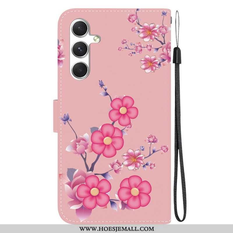 Bescherming Hoesje Samsung Galaxy S24 Plus 5g Sakura-band