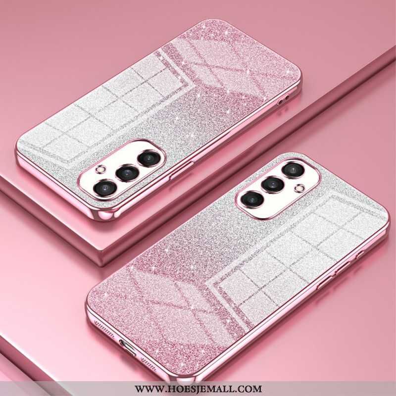 Case Hoesje Samsung Galaxy S24 Plus 5g Telefoonhoesje Glitterverloop