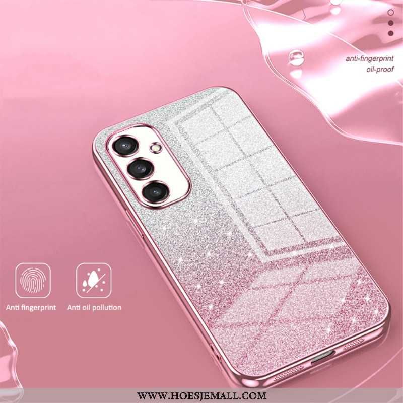 Case Hoesje Samsung Galaxy S24 Plus 5g Telefoonhoesje Glitterverloop