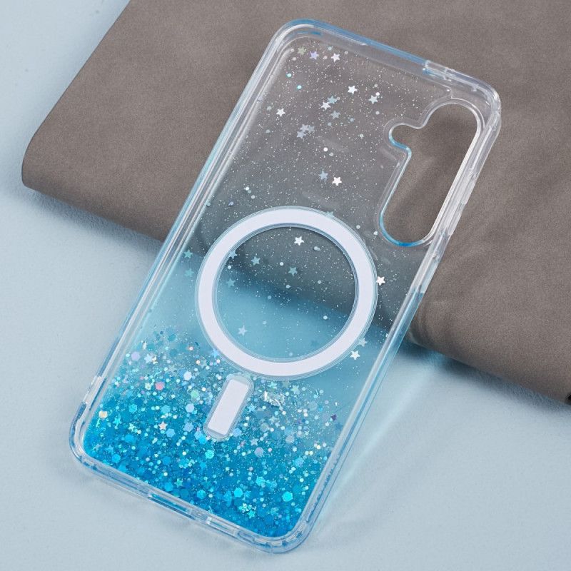 Case Hoesje Samsung Galaxy S24 Plus 5g Telefoonhoesje Magsafe-compatibele Glitters